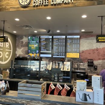 Black Rifle Coffee Company - Menu and front counter - Coffee Roasteries Near Me - Live Oak, Texas