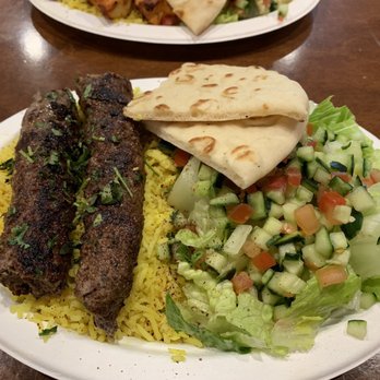 Naan Stop Kabob - Seekh Kabob plate - Halal Near Me - Hercules, California Naan Stop Kabob - Seekh Kabob plate - Halal Near Me - Hercules, California