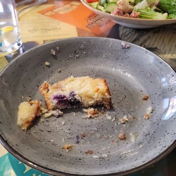Twenty - Whats left of our lemon blueberry coffee coke.  love at first bite and to die for.  Off the charts good. Food should not taste this good!! - American Near Me - Wabash, Indiana