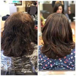 Hair Dazzle Salon - Color change..