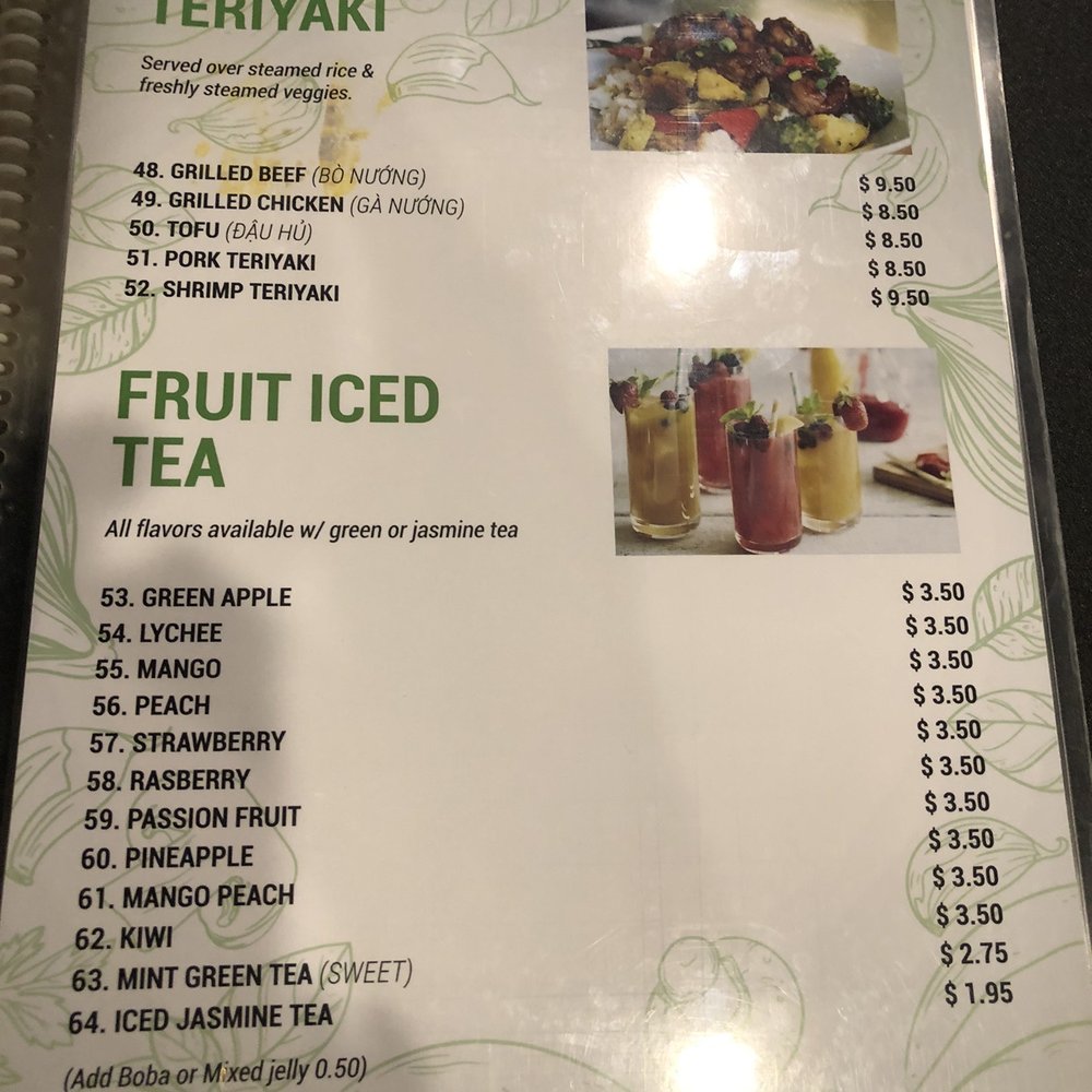 Pho 1 - Teriaky chicken / fruit iced tea - Vietnamese Near Me - Largo, Florida Pho 1 - Teriaky chicken / fruit iced tea - Vietnamese Near Me - Largo, Florida
