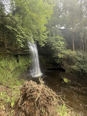 Glencar Waterfall by null