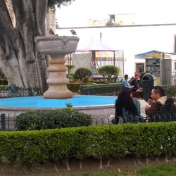 San Juan de Dios - Con sus banquitas y su fuente.