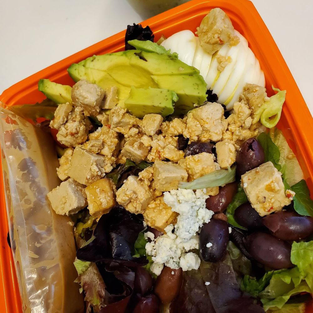 Salad and Go - Tofu Cobb minus the bacon - Salad Near Me - Oklahoma City, Oklahoma Salad and Go - Tofu Cobb minus the bacon - Salad Near Me - Oklahoma City, Oklahoma