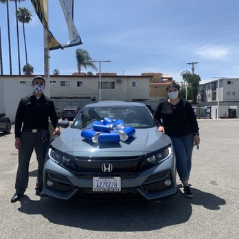Honda Van Nuys - MrJose, Mr Honda and NEW owner Ms. Tiff. - Car Dealers Near Me - Van Nuys, California