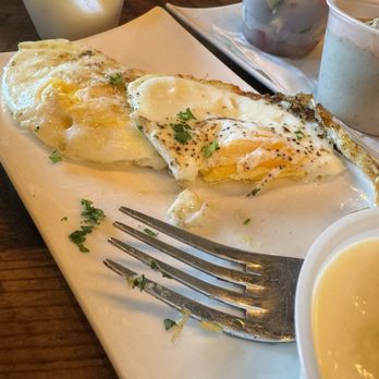 Silvana - Overcooked eggs. I asked for over easy - Middle Eastern Near Me - New York, New York