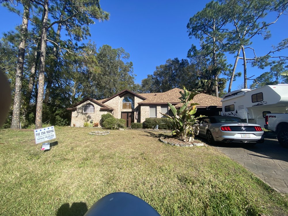 Slide of Five Star Roofing