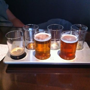 Yard House - Beer sampler to help you choose. - New American Near Me - Northridge, California Yard House - Beer sampler to help you choose. - New American Near Me - Northridge, California