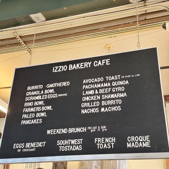 The Denver Central Market - Izzio bakery menu - Bakeries Near Me - Denver, Colorado