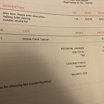 Benjamin Franklin Plumbing - This should be illegal. - Plumbing Near Me - San Jose, California Benjamin Franklin Plumbing - This should be illegal. - Plumbing Near Me - San Jose, California