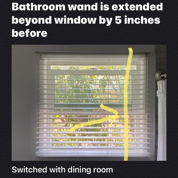 Galaxy Draperies - Wand not originally was 5 inches longer than the window. - Shades & Blinds Near Me - Simi Valley, California