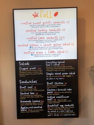 Menu photo 1 Flour Bakery + Cafe Cambridge, MA