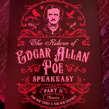 Edgar Allan Poe Speakeasy - Cocktail Bars Near Me - Oakland, California Edgar Allan Poe Speakeasy - Cocktail Bars Near Me - Oakland, California
