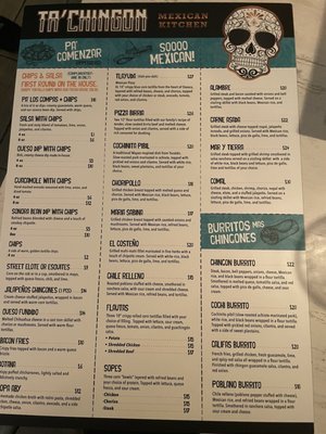 Menu photo 6 Ta’Chingon Mexican Kitchen Winter Park, FL