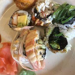 Hibachi Buffet - Limited sushi offerings