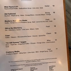 Fresco kitchen - Menu