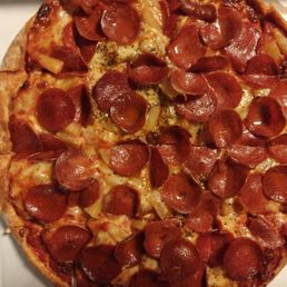 Pepperoni pineapple