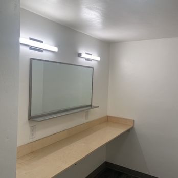The Views - Finally!! A nice big space to do hair, makeup, etc without juggling a sink in the way. Plenty of electric outlets. - RV Parks Near Me - Dolores, Colorado