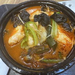 Chili Spot - Fish noodle bowl with tomato broth