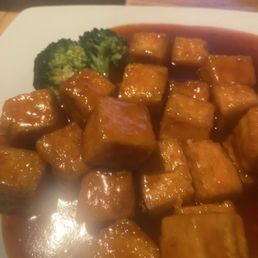 General Tso bean curd