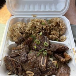 Galbi & fried rice
