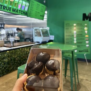 True Matcha - Chocolate cream puffs filled with matcha cream - Coffee & Tea Near Me - Las Vegas, Nevada True Matcha - Chocolate cream puffs filled with matcha cream - Coffee & Tea Near Me - Las Vegas, Nevada