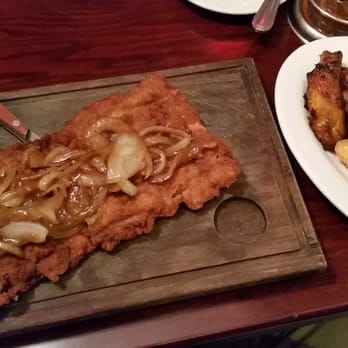 Villa De Colombia - Breaded Pork Steak. - Colombian Near Me - Hackensack, New Jersey
