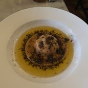 Photo of Bar La Grassa - Minneapolis, MN, United States. Nduja Egg Raviolo