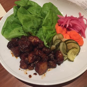 Zutro Restaurant & Bar - Pork belly Bibb lettuce salad - New American Near Me - Houston, Texas