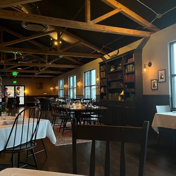 Number Ten - a dining room with tables and chairs - Steakhouses Near Me - Chattanooga, Tennessee Number Ten - a dining room with tables and chairs - Steakhouses Near Me - Chattanooga, Tennessee
