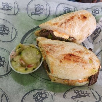 Press 195 - Bayside - #38 $15 grilled steak ,  avocado , mozzarella and more stuff - Sandwiches Near Me - Bayside, New York