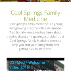Cool Springs Family Medicine