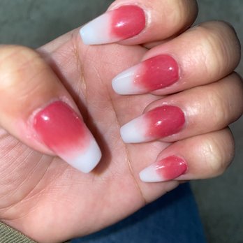 River Nails & Spa - Obviously a half ass ombré - Nail Salons Near Me - Riverside, California