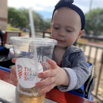 The Kebab Shop - They did have kid cups but she wanted mine. - Mediterranean Near Me - Austin, Texas The Kebab Shop - They did have kid cups but she wanted mine. - Mediterranean Near Me - Austin, Texas