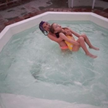Better Buy Pool Supply - My grandchildren in my jacuzzi. - Pool & Hot Tub Service Near Me