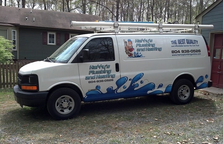 Slide of Harry's Plumbing