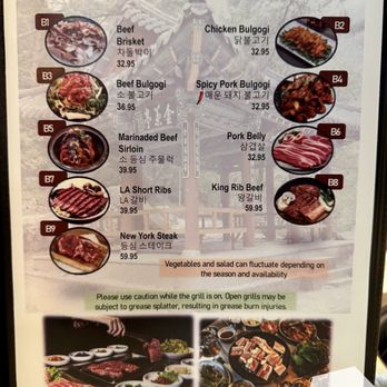 Blazin K-BBQ - Menu (page 3 of 7) as of 15 Nov 2024 - Korean Near Me - Monroe, Washington