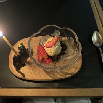 Onsen - Birthday dessert! - Day Spas Near Me - San Francisco, California