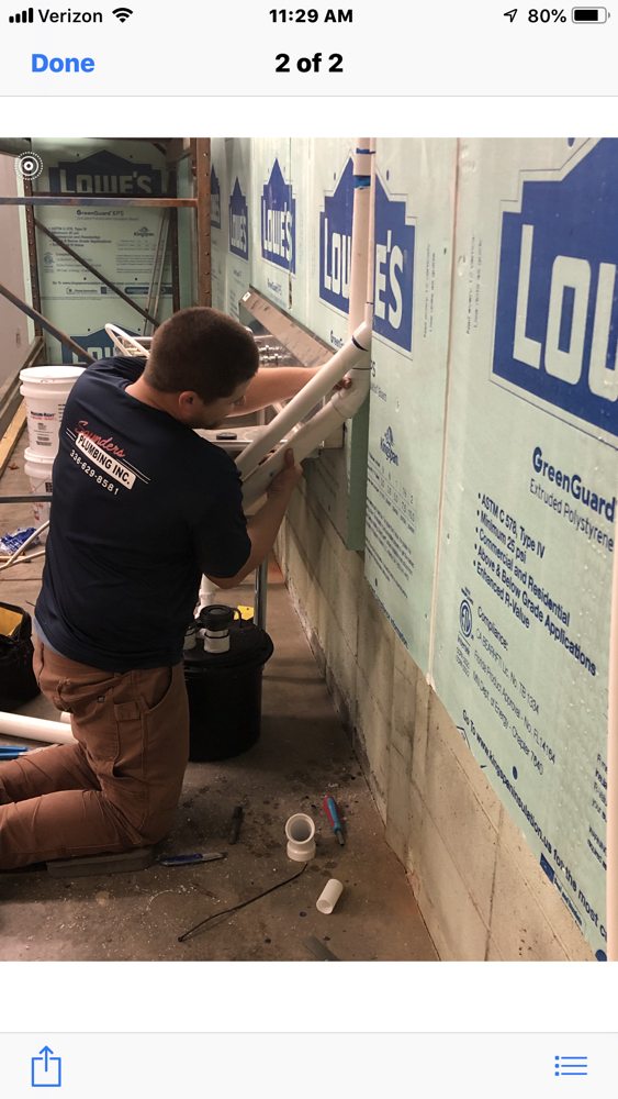 Slide of Saunders Plumbing