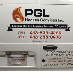 PGL Hearth Services - Gas and wood stove maintenance and repair. Give us a call today to schedule your next cleaning or tuneup.