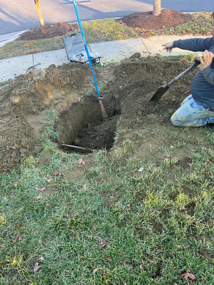 Slide of Future Plumbing and Excavation