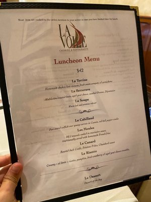 Menu photo 4 La Voile Boston, MA
