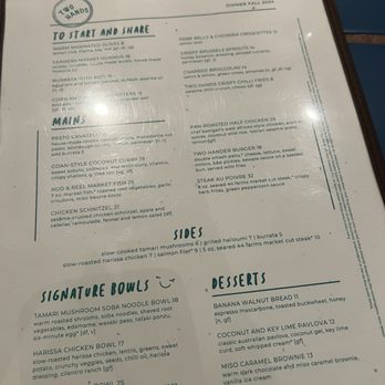 Two Hands - Menu - Breakfast & Brunch Near Me - Nashville, Tennessee Two Hands - Menu - Breakfast & Brunch Near Me - Nashville, Tennessee