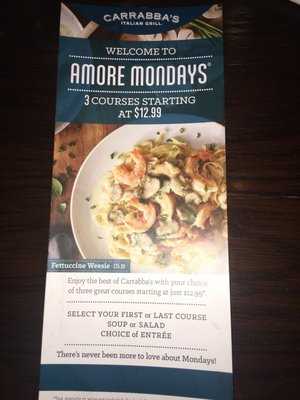 Menu photo 3 Carrabba's Italian Grill Easton, PA Menu photo 3 Carrabba's Italian Grill Easton, PA