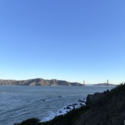 View of Golden Gate Bridge from Land's End