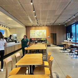 Starbucks - Spacious seating area inside