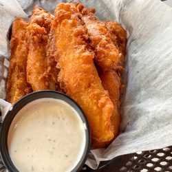 Sidetrack Bar and Grill - Fried Beer Battered Pickles