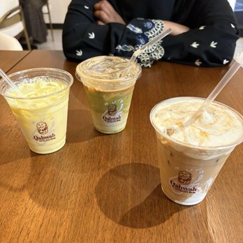 Qahwah Drip - Pistachio latte, banana milk, and marshmallow chai - Coffee & Tea Near Me - Falls Church, Virginia