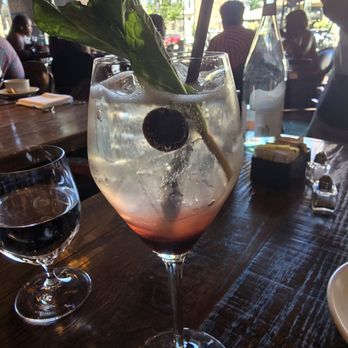 Rec Pier Chop House - The bartender obliged me with my luxardo cherry juice in my Hugo Spritz - Steakhouses Near Me - Baltimore, Maryland Rec Pier Chop House - The bartender obliged me with my luxardo cherry juice in my Hugo Spritz - Steakhouses Near Me - Baltimore, Maryland