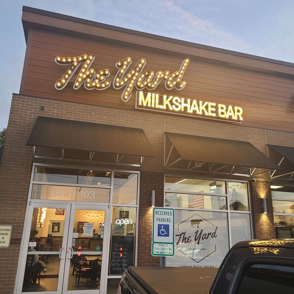 The Yard Milkshake Bar - Ice Cream & Frozen Yogurt Near Me - Virginia Beach, Virginia The Yard Milkshake Bar - Ice Cream & Frozen Yogurt Near Me - Virginia Beach, Virginia